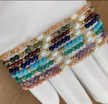 Load image into Gallery viewer, Crystal Momi Adjustable Bracelet
