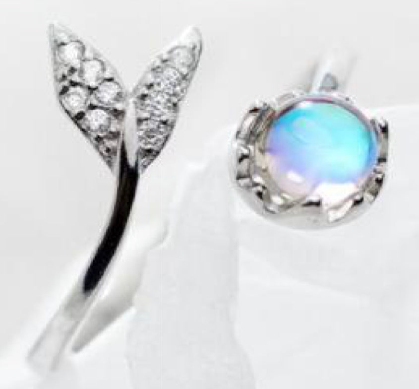 Crystal Mermaid Ring