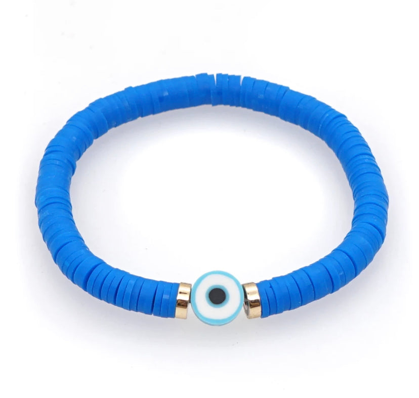 Blue Evil Eye Protection Bracelet